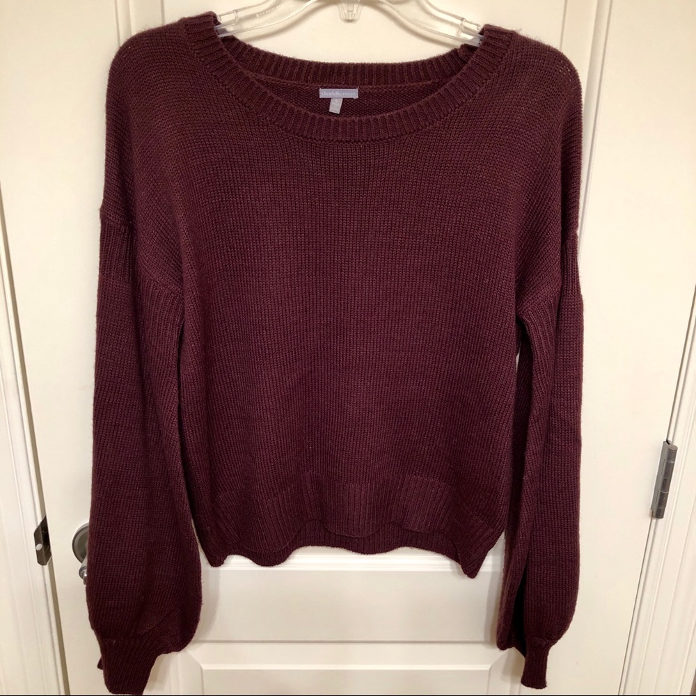 Balloon Sleeve Sweater